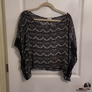 Drop Shoulder Blouse 